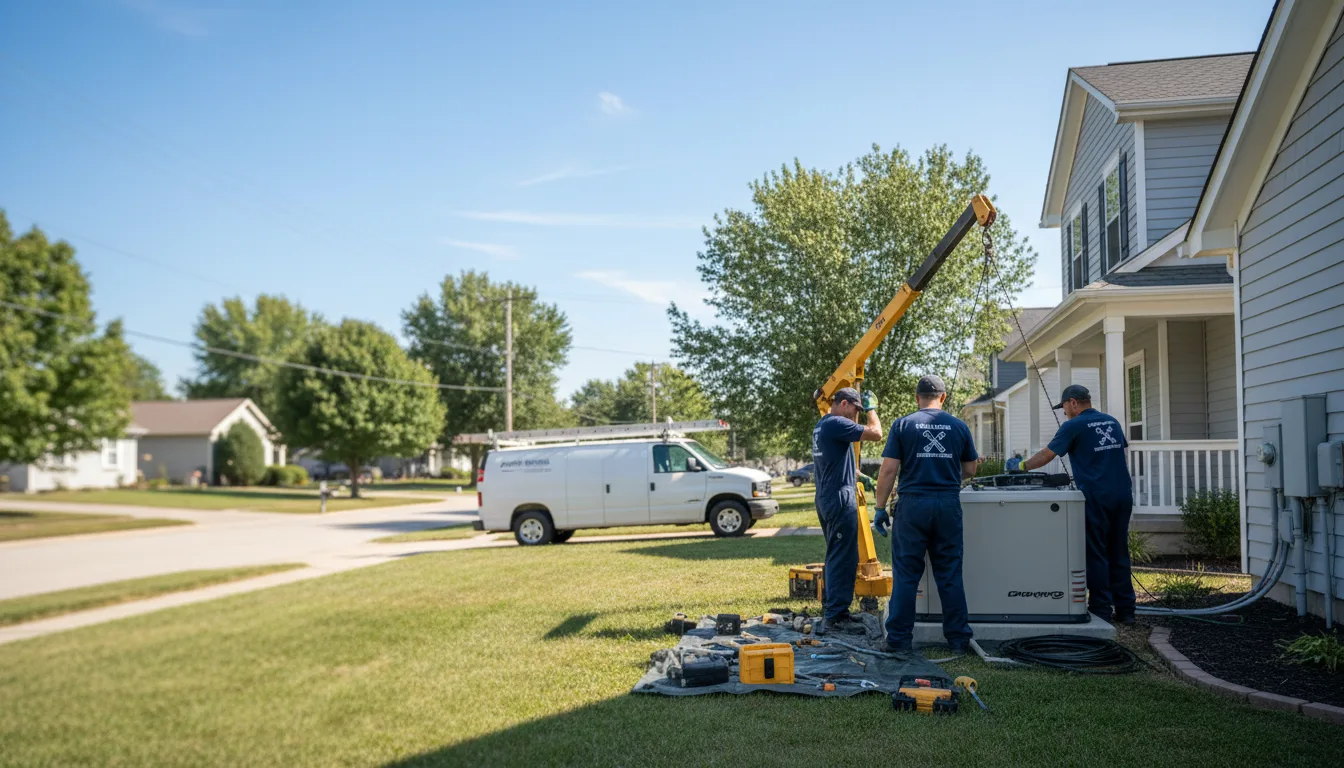 Generator Installation in Albion, MI near me